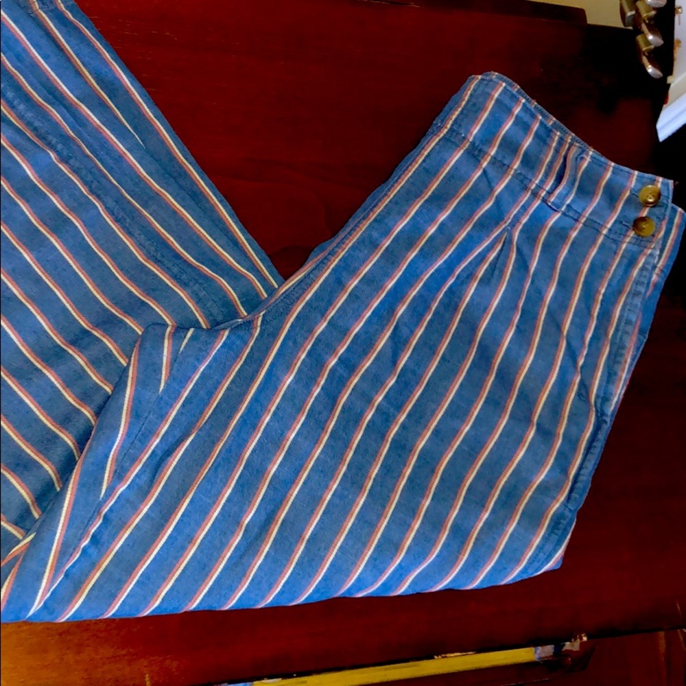 NWT cropped wide leg AE pants